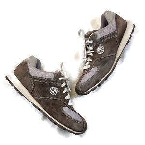 Timberland Women’s Vintage Brown/Beige Lug Sole Sneakers